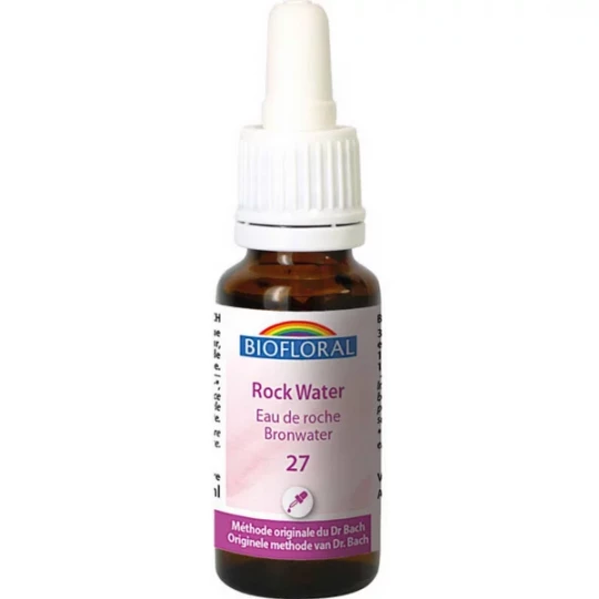 Biofloral Fleurs de Bach 27 Rock Water Bio 20 ml