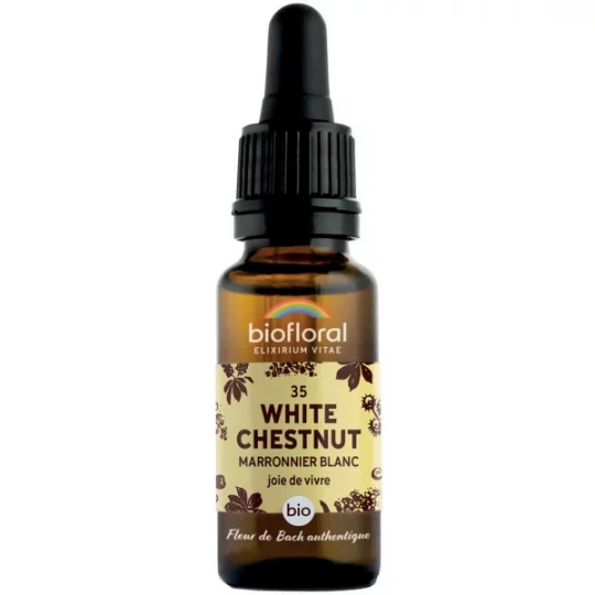Biofloral Fleurs de Bach 35 White Chestnut Bio 20 ml