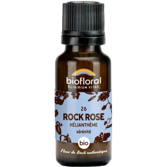 Biofloral Granules 26 Rock Rose - Hélianthème Bio 19,5 g