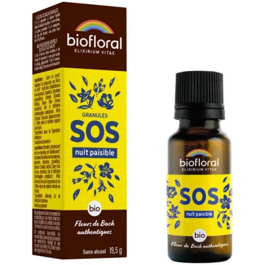 Biofloral Granules SOS Nuit Paisible Bio 19,5 g