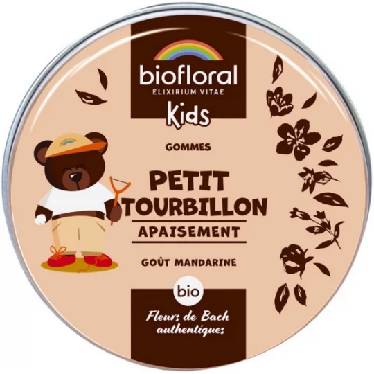 Biofloral Kids Gommes Petit Tourbillon Apaisement Bio 45 g