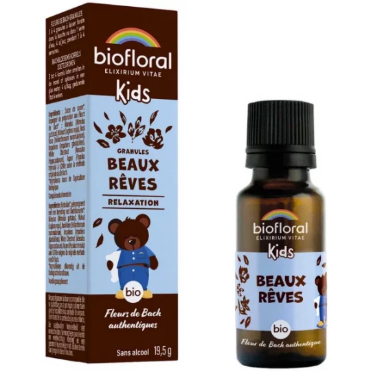 Biofloral Kids Granules Beaux Rêves Relaxation Bio 19,5 g