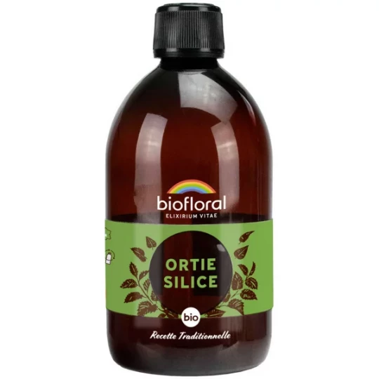 Biofloral Silicium Ortie Silice Flexibilité Souplesse Jeunesse Bio 500 ml