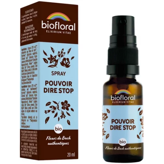 Biofloral Spray Pouvoir Dire Stop Bio 20 ml