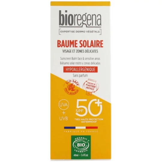 Bioregena Baume Solaire SPF50+ Bio 40 ml