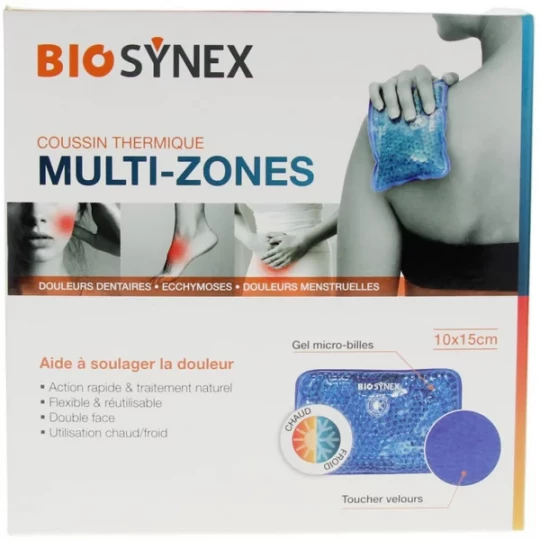 Biosynex Coussin Thermique Gel Micro-Billes 10 x 15 cm