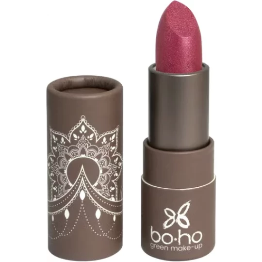 Boho Green Make-up Rouge à Lèvres Nacré Couvrant Bio Couleur Orchidée 3,5 g - image 2
