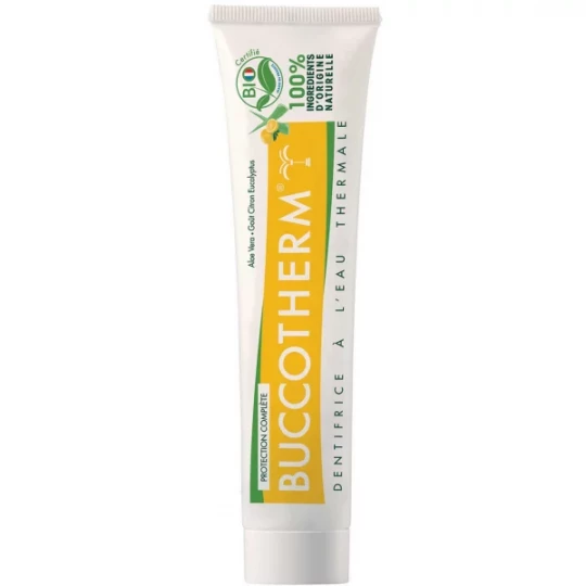 Buccotherm Dentifrice à l'Eau Thermale Protection Complète Bio 75 ml