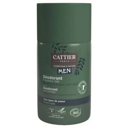 Cattier Men Déodorant Bio 50 ml
