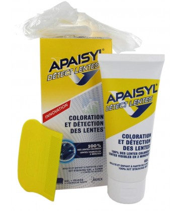 Apaisyl Détect Lentes Gel 100 ml + Peigne et Gants