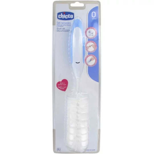Chicco Set de Goupillons pour Biberons et Accessoires 0 Mois et +