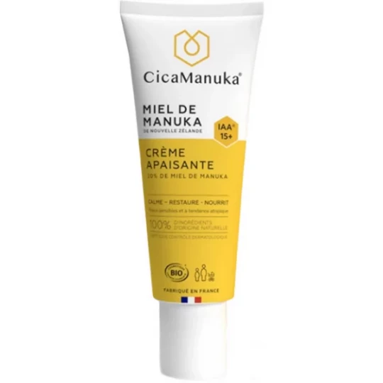 CicaManuka Crème Apaisante Bio 40 ml
