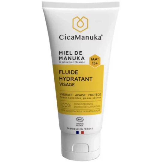 CicaManuka Fluide Hydratant Visage Bio 50 ml