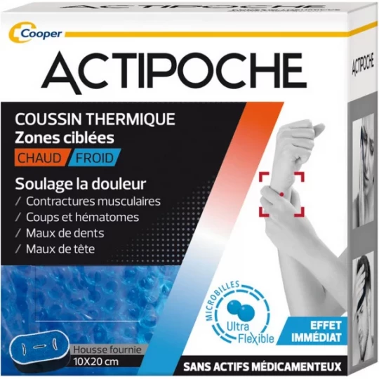Actipoche Zones Ciblées MicrobillesCoussin Thermique