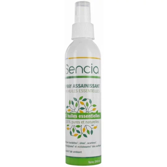 Cooper Sencia Spray Assainissant aux Huiles Essentielles 200 ml
