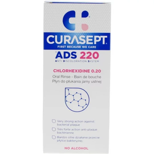 Curasept ADS 220 Bain de Bouche Chlorhexidine 200 ml