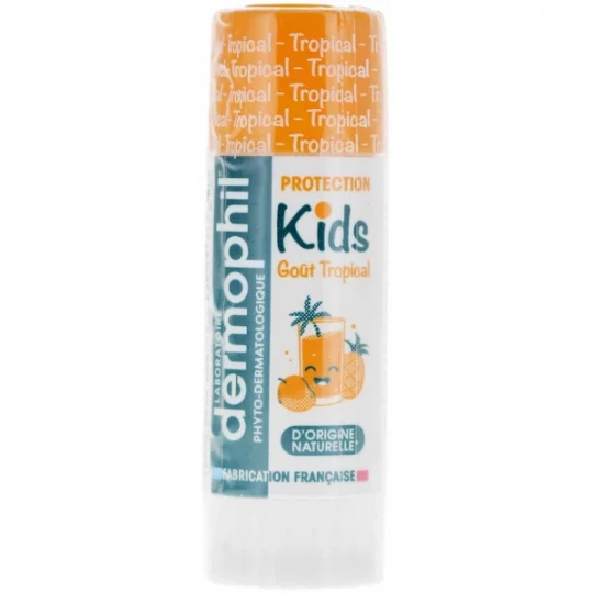 Dermophil Indien Kids Protection Lèvres 4 g - Parfum : Tropical