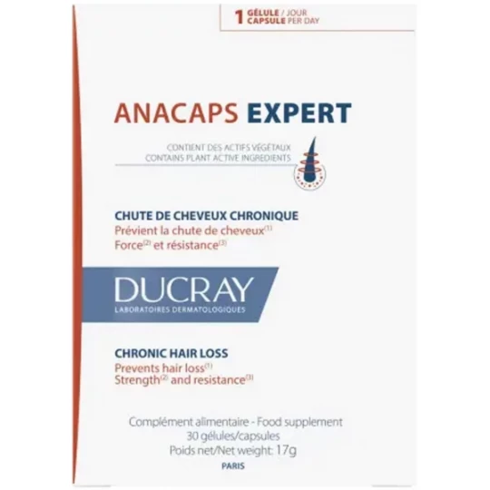 Ducray Anacaps Expert Chute de Cheveux Chronique Gélules x 30 - image 7