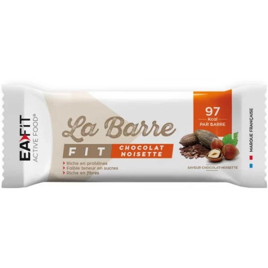 Eafit La Barre Fit Saveur Chocolat Noisette 28 g