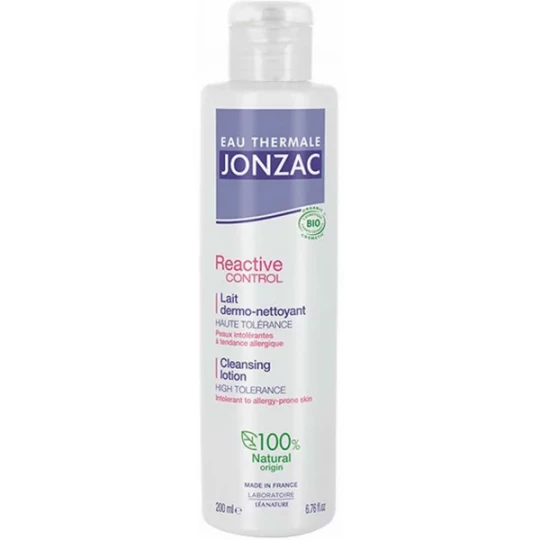 Eau Thermale Jonzac Reactive Control Lait Dermo-Nettoyant Bio 200 ml