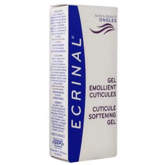 Ecrinal Gel Emollient Cuticules aux AHA 10 ml