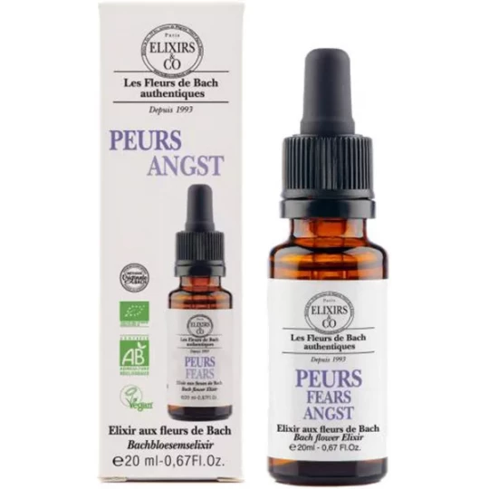 Elixirs & Co Peurs Bio 20 ml