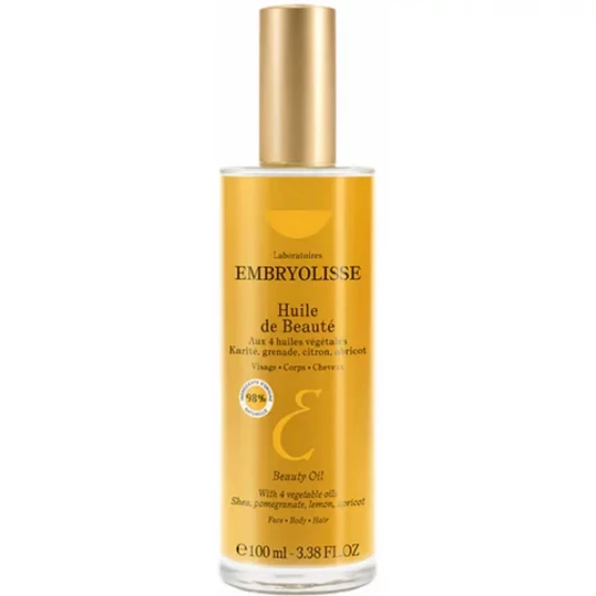 Embryolisse Huile de Beauté aux 4 Huiles Végétales 100 ml