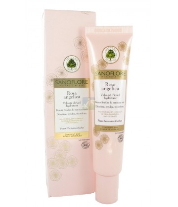 Sanoflore Rosa Angelica Velouté d'Eveil Hydratant Peaux Normales à Sèches 40 ml
