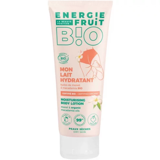 Energie Fruit Mon Lait Hydratant à l'Huile de Monoï et Macadamia Bio 200 ml