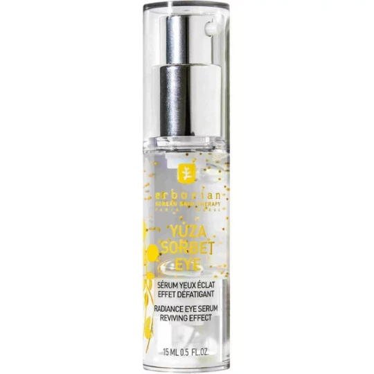 Erborian Yuza Sorbet Eye Sérum Frais Contour des Yeux Effet Défatiguant 15 ml