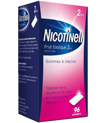 Nicotinell fruits exotiques 2 mg x 96