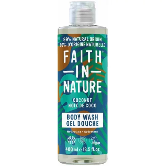 Faith In Nature Gel Douche à la Noix de Coco 400 ml