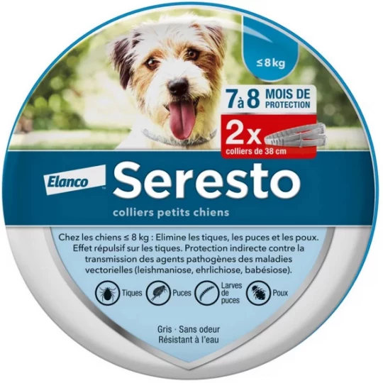 Seresto Collier Petits Chiens (- de 8 kilos)