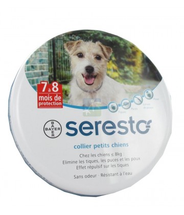 Seresto Collier Petits Chiens (- de 8 kilos)