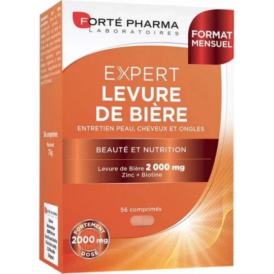 Forté Pharma Levure de Bière 2000 Comprimés x 56