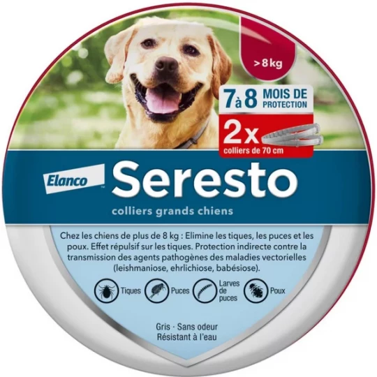 Seresto Collier Grands Chiens (+ de 8 kilos) - image 2