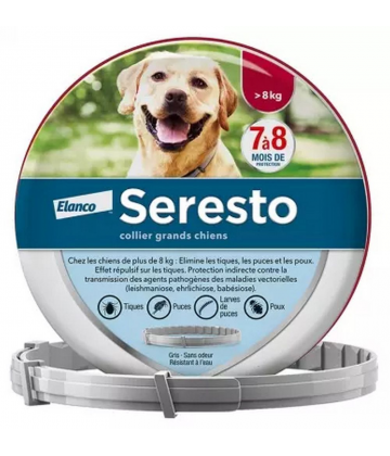 Seresto Collier Grands Chiens (+ de 8 kilos)