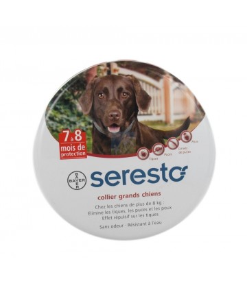 Seresto Collier Grands Chiens (+ de 8 kilos)