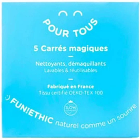 FUN!ETHIC pour Tous Carrés Magiques Carrés x 5