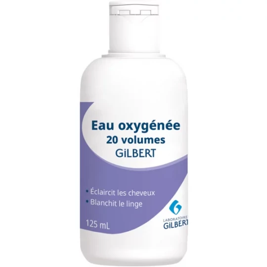 Gilbert Eau Oxygénée 20 Volumes 125 ml