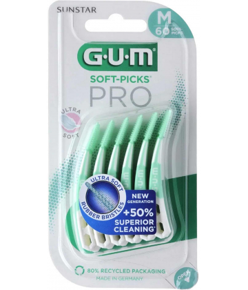 GUM Soft-Picks Pro 60 Unités