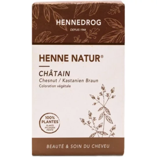 Hennedrog Henné Nature Châtain 90 g