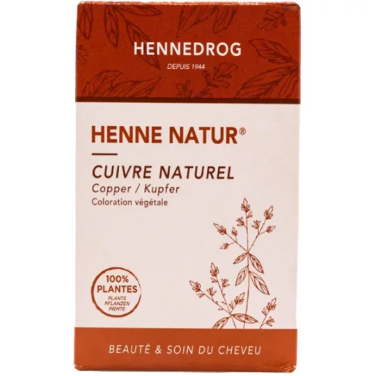 Hennedrog Henné Nature Cuivre Naturel 90 g