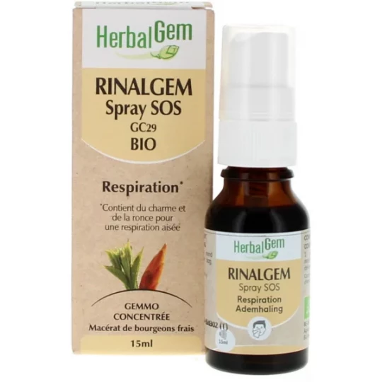 HerbalGem Bio Rinalgem Spray SOS Respiration 15 ml