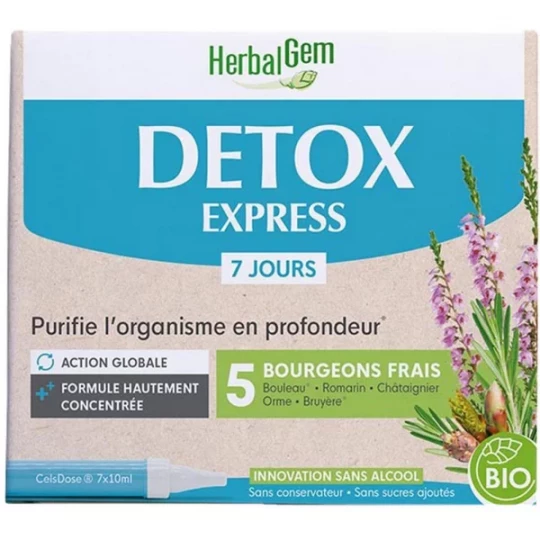 HerbalGem Détox Express 7 Monodoses - image 2