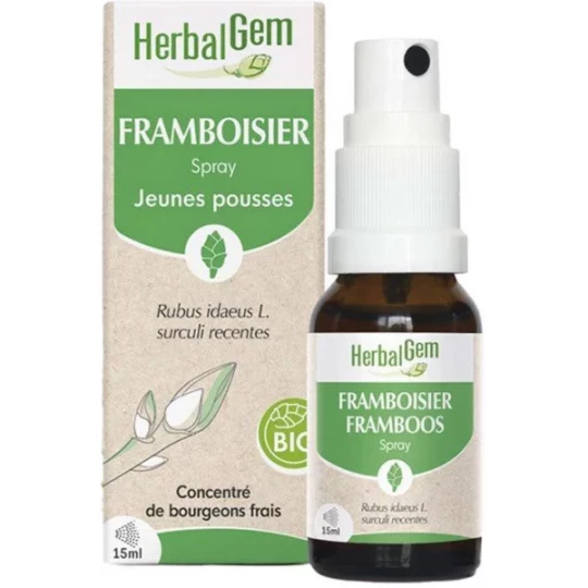 HerbalGem Framboisier Spray Bio 15 ml