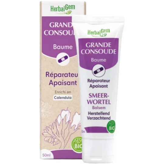 HerbalGem Grande Consoude Baume Apaisant Bio 50 ml