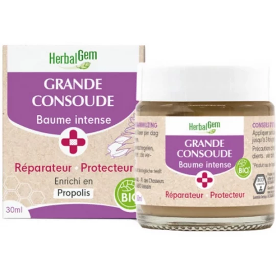 HerbalGem Grande Consoude Baume Intense Bio 30 ml