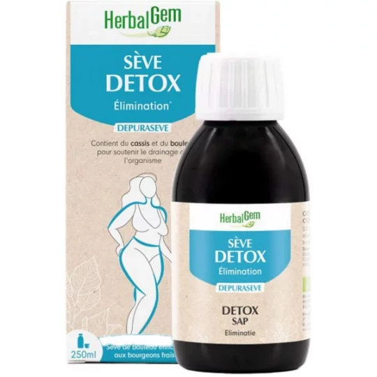 HerbalGem Sève Detox Bio 250 ml