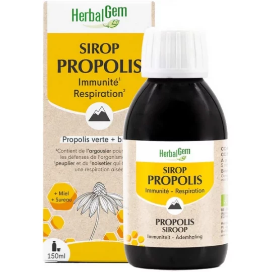 HerbalGem Sirop Propolis Bio 150 ml